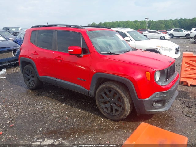 2018 Jeep Renegade Altitude Fwd მანქანა იყიდება აუქციონზე, vin: ZACCJABB2JPJ65491, აუქციონის ნომერი: 45180617