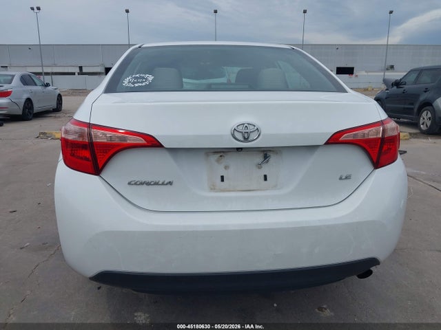 Aukcja sprzedaży 2018 Toyota Corolla Le, vin: 5YFBURHE4JP771649, numer aukcji: 45180630