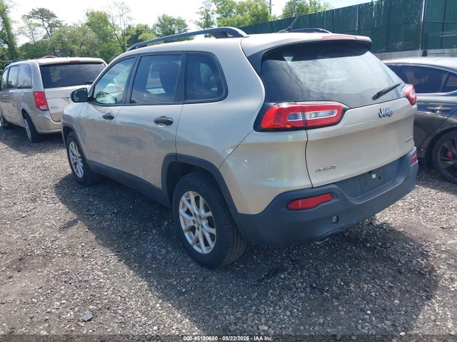 Auction sale of the 2015 Jeep Cherokee Sport, vin: 1C4PJMAB0FW716180, lot number: 45180680