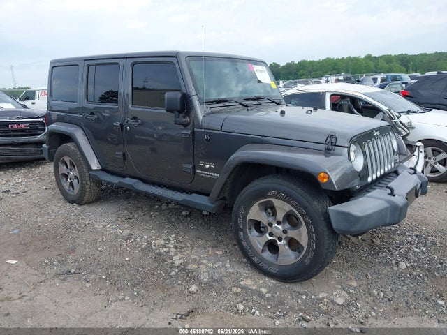 Aukcja sprzedaży 2018 Jeep Wrangler Jk Unlimited Sahara 4x4, vin: 1C4BJWEGXJL832167, numer aukcji: 45180712