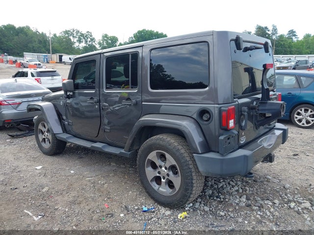 Aukcja sprzedaży 2018 Jeep Wrangler Jk Unlimited Sahara 4x4, vin: 1C4BJWEGXJL832167, numer aukcji: 45180712