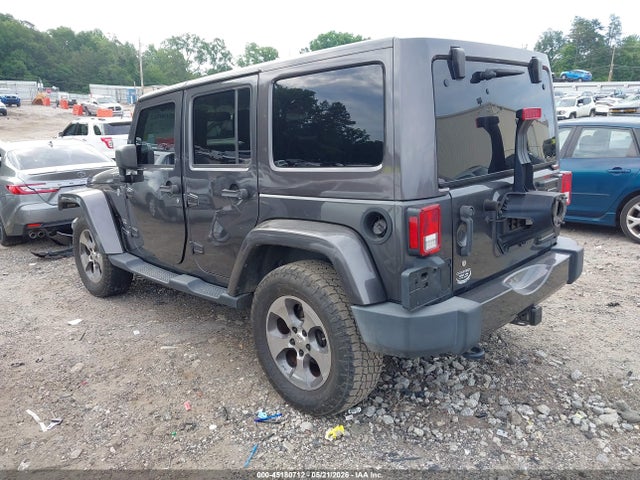 Aukcja sprzedaży 2018 Jeep Wrangler Jk Unlimited Sahara 4x4, vin: 1C4BJWEGXJL832167, numer aukcji: 45180712