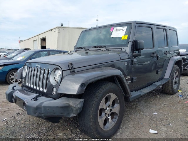 Aukcja sprzedaży 2018 Jeep Wrangler Jk Unlimited Sahara 4x4, vin: 1C4BJWEGXJL832167, numer aukcji: 45180712