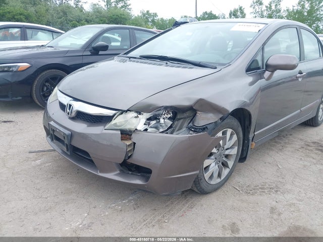 45180718 :رقم المزاد ، 19XFA16829E010172 vin ، 2009 Honda Civic Ex مزاد بيع