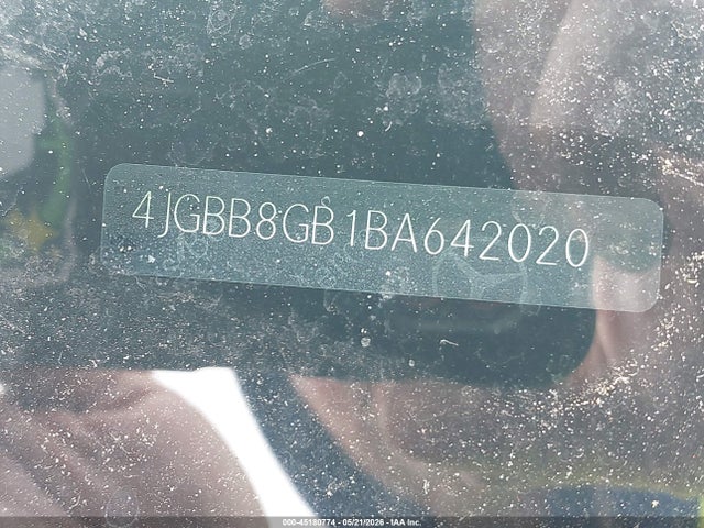 45180774 :رقم المزاد ، 4JGBB8GB1BA642020 vin ، 2011 Mercedes-benz Ml 350 4matic مزاد بيع