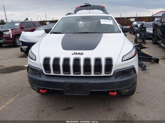 Продаж на аукціоні авто 2018 Jeep Cherokee Trailhawk 4x4, vin: 1C4PJMBX5JD617594, номер лоту: 45180781