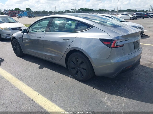 Продаж на аукціоні авто 2025 Tesla Model 3 Long Range Rear-wheel Drive/standard Rear-wheel Drive, vin: 5YJ3E1EA8SF058481, номер лоту: 45180875