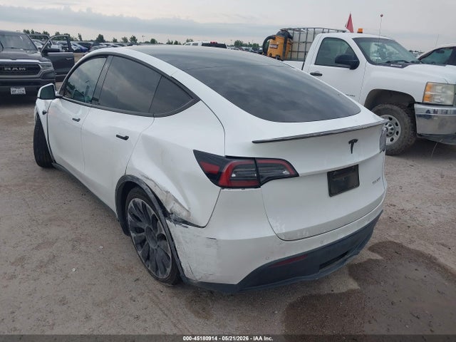 45180914 :رقم المزاد ، 5YJYGDEF6MF302709 vin ، 2021 Tesla Model Y Performance Dual Motor All-wheel Drive مزاد بيع