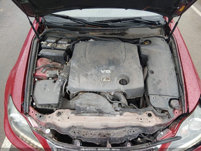 45181012 :رقم المزاد ، JTHBF5C20B5137428 vin ، 2011 Lexus Is 250 مزاد بيع