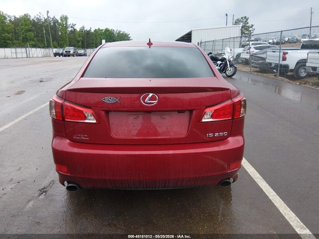 45181012 :رقم المزاد ، JTHBF5C20B5137428 vin ، 2011 Lexus Is 250 مزاد بيع