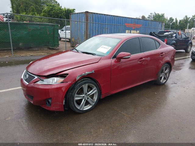 45181012 :رقم المزاد ، JTHBF5C20B5137428 vin ، 2011 Lexus Is 250 مزاد بيع