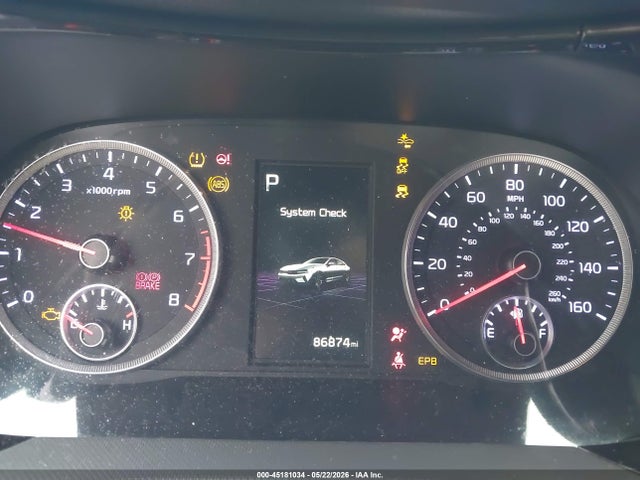 45181034 :رقم المزاد ، 5XXG64J20NG104479 vin ، 2022 Kia K5 Gt-line مزاد بيع