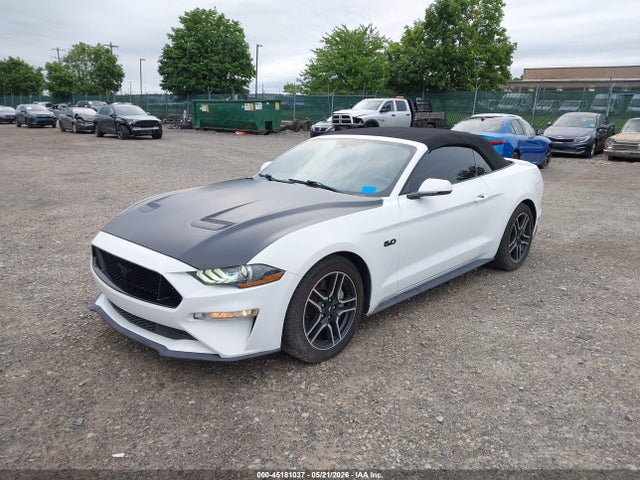 2019 Ford Mustang Gt Premium მანქანა იყიდება აუქციონზე, vin: 1FATP8FF1K5171967, აუქციონის ნომერი: 45181037
