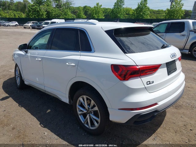 2023 Audi Q3 Premium 45 Tfsi S Line Quattro Tiptronic მანქანა იყიდება აუქციონზე, vin: WA1DECF39P1107018, აუქციონის ნომერი: 45181050