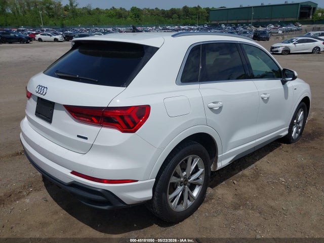 2023 Audi Q3 Premium 45 Tfsi S Line Quattro Tiptronic მანქანა იყიდება აუქციონზე, vin: WA1DECF39P1107018, აუქციონის ნომერი: 45181050