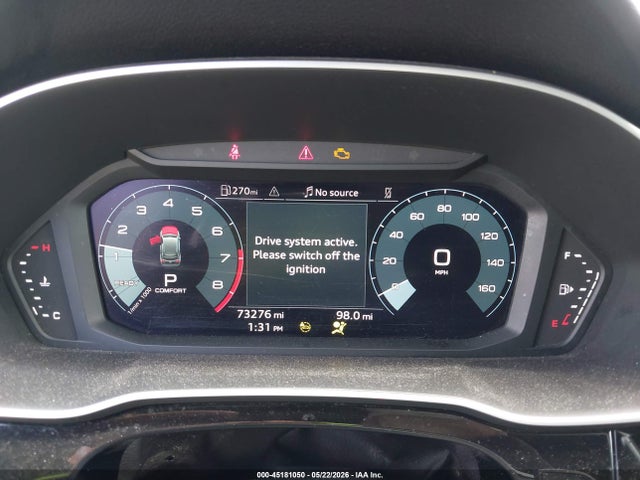 2023 Audi Q3 Premium 45 Tfsi S Line Quattro Tiptronic მანქანა იყიდება აუქციონზე, vin: WA1DECF39P1107018, აუქციონის ნომერი: 45181050