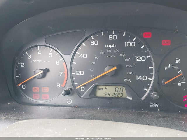 45181145 :رقم المزاد ، 1HGCG16521A009670 vin ، 2001 Honda Accord 3.0 Ex مزاد بيع