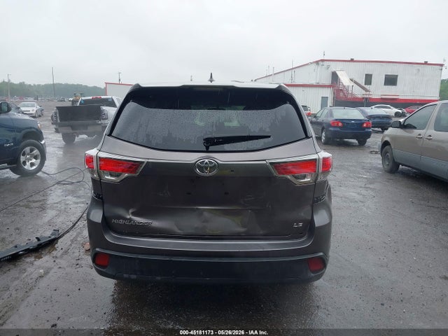 Продажа на аукционе авто 2016 Toyota Highlander Le Plus V6, vin: 5TDZKRFH8GS125774, номер лота: 45181173