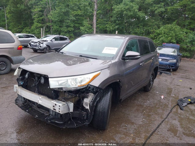 Продажа на аукционе авто 2016 Toyota Highlander Le Plus V6, vin: 5TDZKRFH8GS125774, номер лота: 45181173