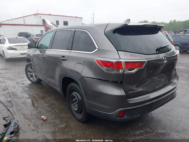 Продажа на аукционе авто 2016 Toyota Highlander Le Plus V6, vin: 5TDZKRFH8GS125774, номер лота: 45181173