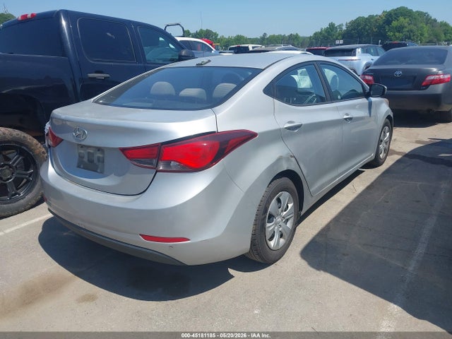 Aukcja sprzedaży 2016 Hyundai Elantra Se, vin: 5NPDH4AE8GH705038, numer aukcji: 45181185