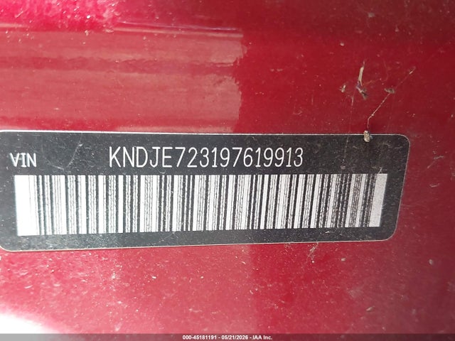 Aukcja sprzedaży 2009 Kia Sportage Ex V6, vin: KNDJE723197619913, numer aukcji: 45181191