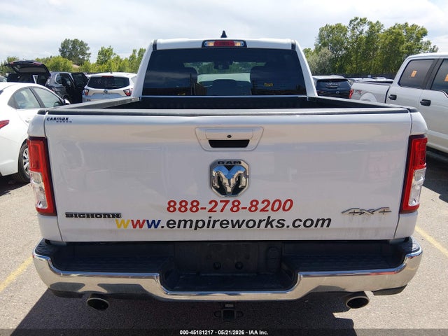 Продаж на аукціоні авто 2021 Ram 1500 Big Horn  4x4 5'7 Box, vin: 1C6SRFFT5MN718694, номер лоту: 45181217
