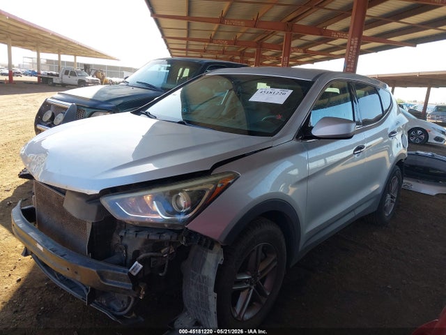 45181220 :رقم المزاد ، 5XYZT3LB4JG567546 vin ، 2018 Hyundai Santa Fe Sport 2.4l مزاد بيع