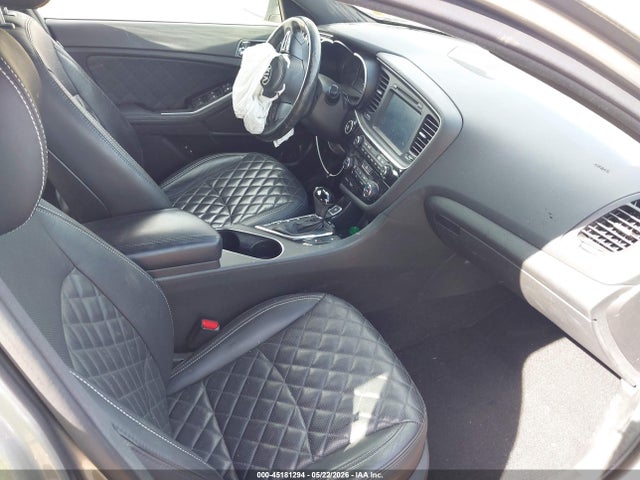 45181294 :رقم المزاد ، 5XXGR4A68FG360378 vin ، 2015 Kia Optima Sxl Turbo مزاد بيع