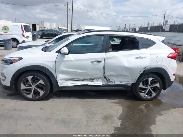 2016 Hyundai Tucson Limited მანქანა იყიდება აუქციონზე, vin: KM8J33A22GU265773, აუქციონის ნომერი: 45181340