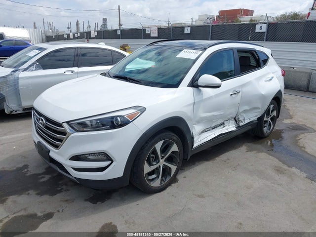 2016 Hyundai Tucson Limited მანქანა იყიდება აუქციონზე, vin: KM8J33A22GU265773, აუქციონის ნომერი: 45181340
