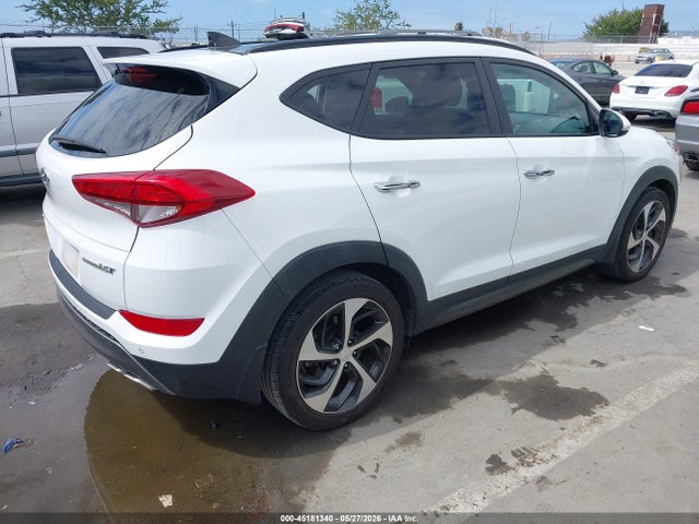 2016 Hyundai Tucson Limited მანქანა იყიდება აუქციონზე, vin: KM8J33A22GU265773, აუქციონის ნომერი: 45181340