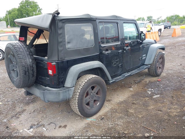 2016 Jeep Wrangler Unlimited Sport მანქანა იყიდება აუქციონზე, vin: 1C4BJWDG3GL286936, აუქციონის ნომერი: 45181391