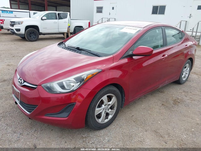 2014 Hyundai Elantra Se მანქანა იყიდება აუქციონზე, vin: 5NPDH4AE2EH539712, აუქციონის ნომერი: 45181400