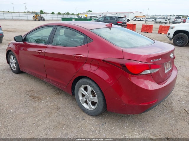 2014 Hyundai Elantra Se მანქანა იყიდება აუქციონზე, vin: 5NPDH4AE2EH539712, აუქციონის ნომერი: 45181400