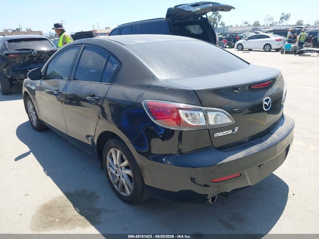 2012 Mazda Mazda3 I Touring მანქანა იყიდება აუქციონზე, vin: JM1BL1V89C1643448, აუქციონის ნომერი: 45181423