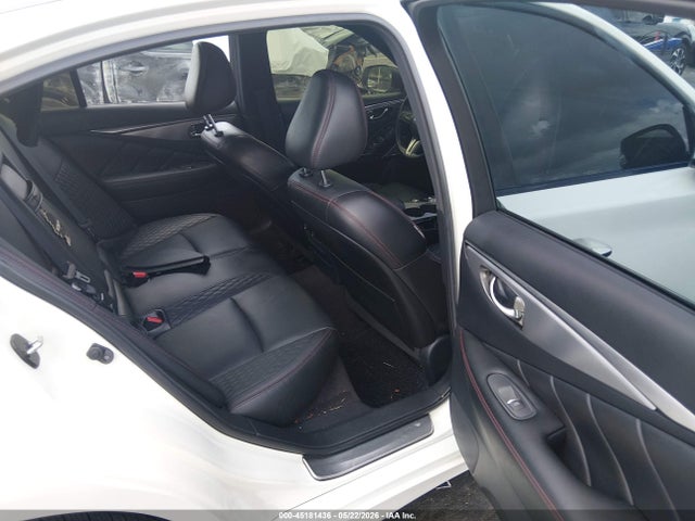 2018 Infiniti Q50 3.0t Red Sport 400 მანქანა იყიდება აუქციონზე, vin: JN1FV7AR4JM480039, აუქციონის ნომერი: 45181436