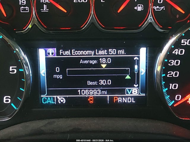 45181440 :رقم المزاد ، 1GNLCDEC2JR202356 vin ، 2018 Chevrolet Tahoe Commercial Fleet مزاد بيع