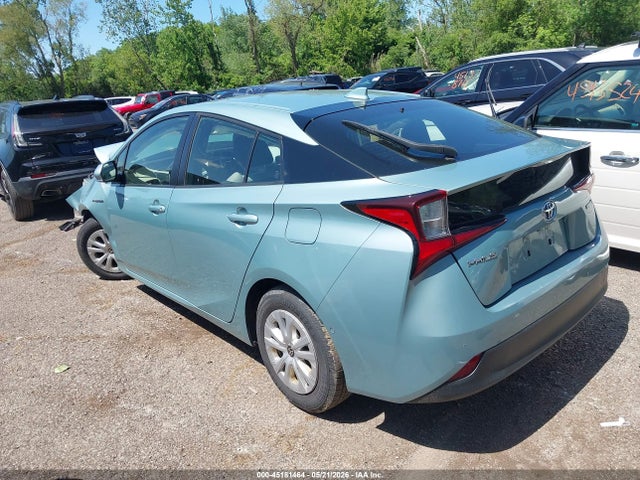 45181464 :رقم المزاد ، JTDKARFU6K3096478 vin ، 2019 Toyota Prius Le مزاد بيع