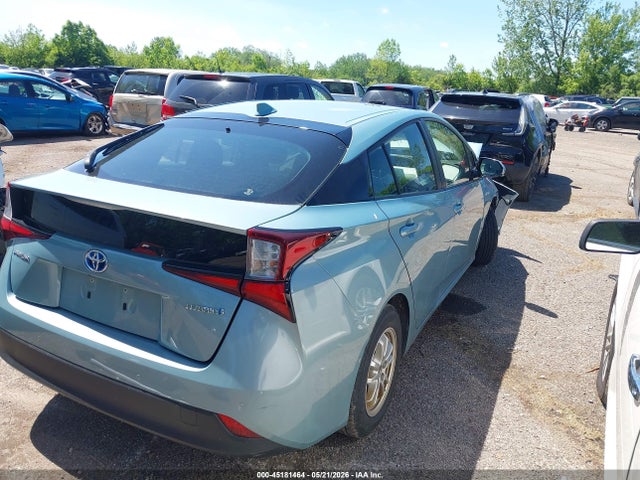 45181464 :رقم المزاد ، JTDKARFU6K3096478 vin ، 2019 Toyota Prius Le مزاد بيع