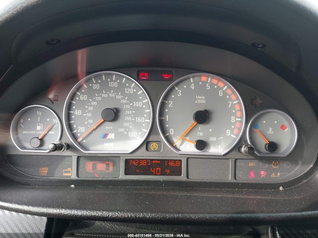 2002 Bmw M3 მანქანა იყიდება აუქციონზე, vin: WBSBR93482EX21649, აუქციონის ნომერი: 45181466
