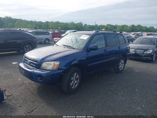 Продажа на аукционе авто 2006 Toyota Highlander V6, vin: JTEGP21A460124693, номер лота: 45181476