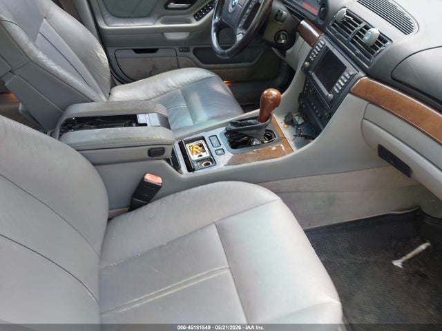 2001 Bmw 740il მანქანა იყიდება აუქციონზე, vin: WBAGH834X1DP25309, აუქციონის ნომერი: 45181549