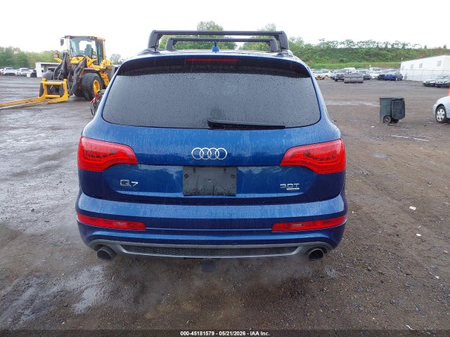 45181579 :رقم المزاد ، WA1DGBFE0ED010923 vin ، 2014 Audi Q7 3.0t S Line Prestige مزاد بيع