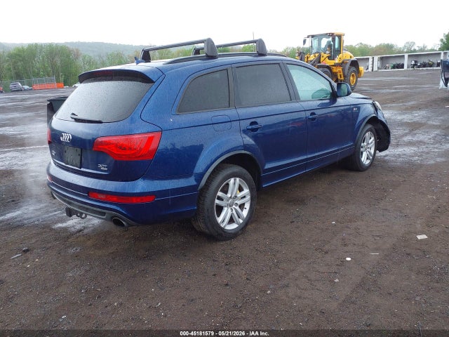 45181579 :رقم المزاد ، WA1DGBFE0ED010923 vin ، 2014 Audi Q7 3.0t S Line Prestige مزاد بيع