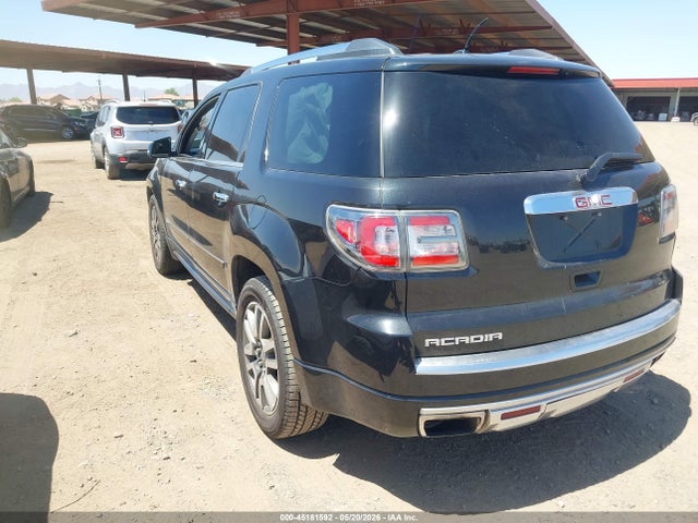 45181592 :رقم المزاد ، 1GKKRTKD2DJ148199 vin ، 2013 Gmc Acadia Denali مزاد بيع