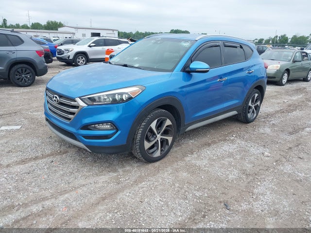 2018 Hyundai Tucson Limited მანქანა იყიდება აუქციონზე, vin: KM8J3CA25JU715388, აუქციონის ნომერი: 45181645