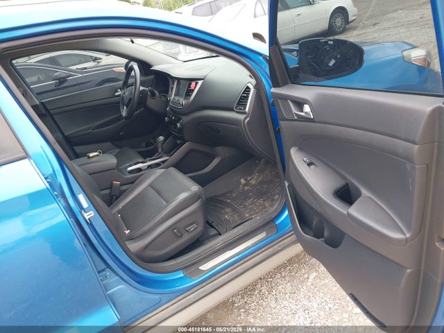 2018 Hyundai Tucson Limited მანქანა იყიდება აუქციონზე, vin: KM8J3CA25JU715388, აუქციონის ნომერი: 45181645