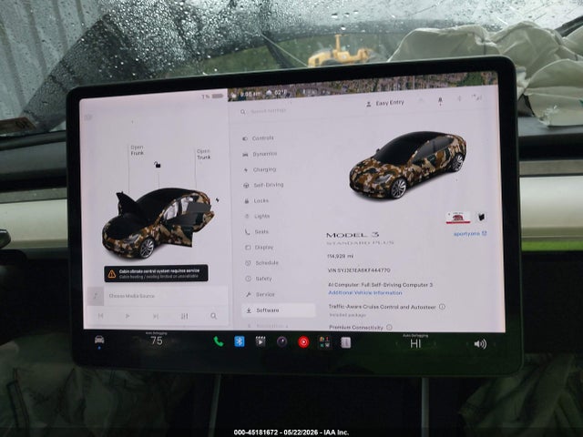 2019 Tesla Model 3 Long Range/mid Range/standard Range/standard Range Plus მანქანა იყიდება აუქციონზე, vin: 5YJ3E1EA6KF444770, აუქციონის ნომერი: 45181672