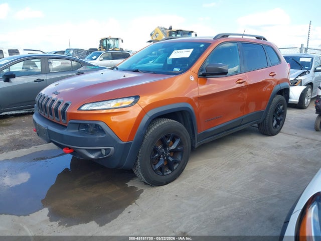45181700 :رقم المزاد ، 1C4PJMBS2FW789534 vin ، 2015 Jeep Cherokee Trailhawk مزاد بيع